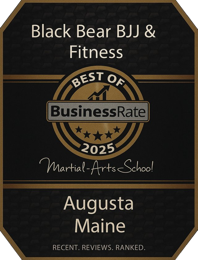 Best of BusinessRate 2025 — Martial Arts School, Augusta Maine — awarded to Black Bear BJJ & Fitness