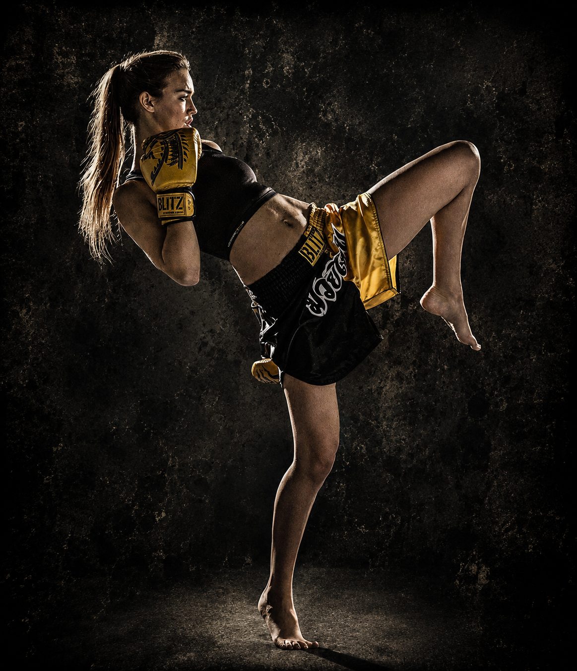 Muay Thai training
