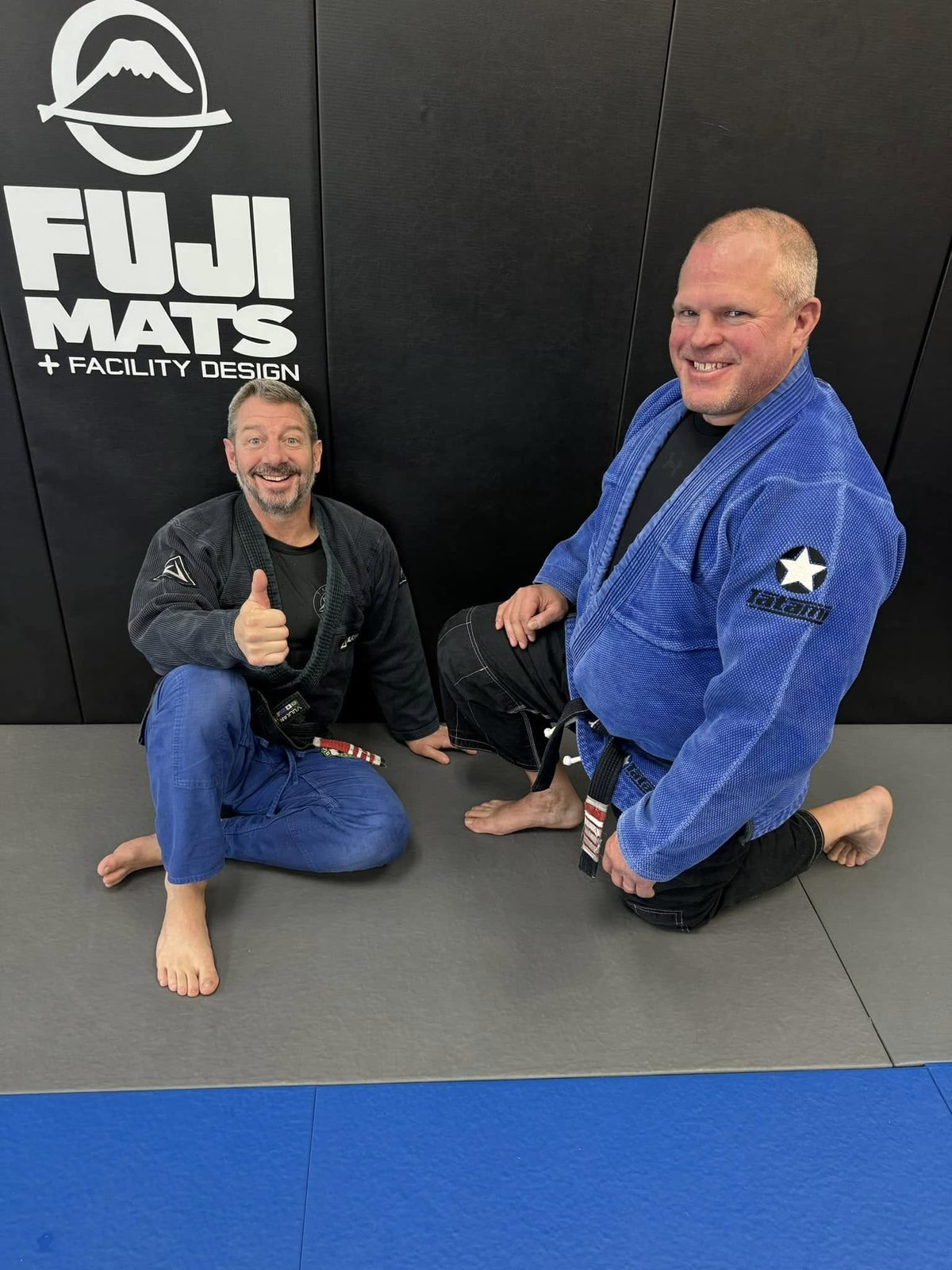 Teammates on the Mats